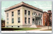 New Jersey Trenton Public Library #12013 Postcard, I3