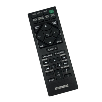 MHC-V21 MHC-V13 MHC-V11 MHC-V02 Remote Control For Sony HiFi Home Audio System