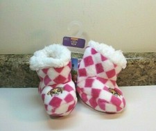 Paw Patrol Toddler Girls Skye Plush Booties Slippers M 7/8 NEW