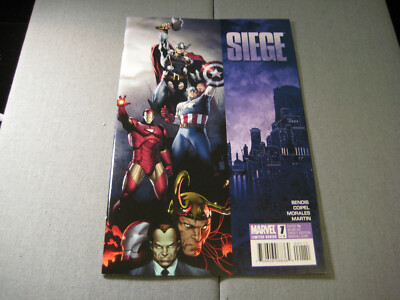 SIEGE #1 (2010, Marvel Comics) 