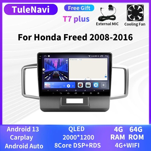 Per Honda Freed 1 Spike 2088-2016 Autoradio 2008-2016 Lettore Audio Stereo GPS 4G - Foto 31 di 32