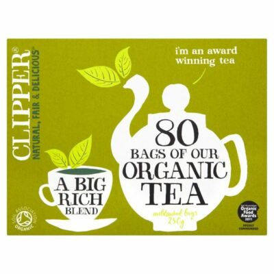 Clipper Organic Everyday Tea Bags - 80 per pack