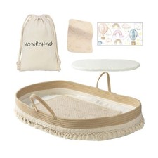 YOMECHEO Baby Changing Basket, Diaper Changing Basket for Baby, Boho Nursery ...