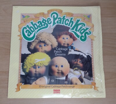 Cabbage Patch Kids Vintage Cabbage Patch Dreams 1984 Vinyl LP Record Album.