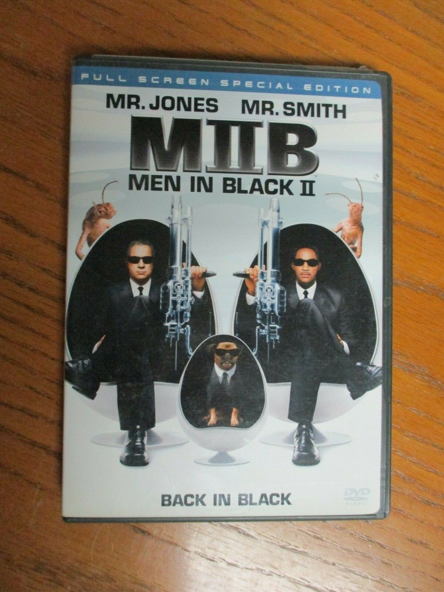 MIIB Men in Black II Full Screen Special Edition DVD 2 Discs