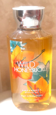 Bath & Body Works WILD HONEYSUCKLE SHOWER GEL 10 Oz SEALED NEW