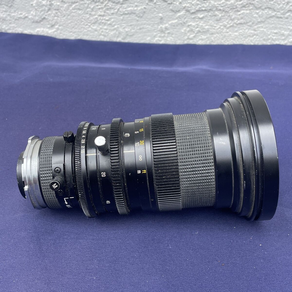 Tamron TV Zoom Lens 1:1.6 f=9-126mm Made In Japan No. 31230 Tamron TV Zoom Lens 1:1.6 f=9-126mm Made In Japan No. 31230