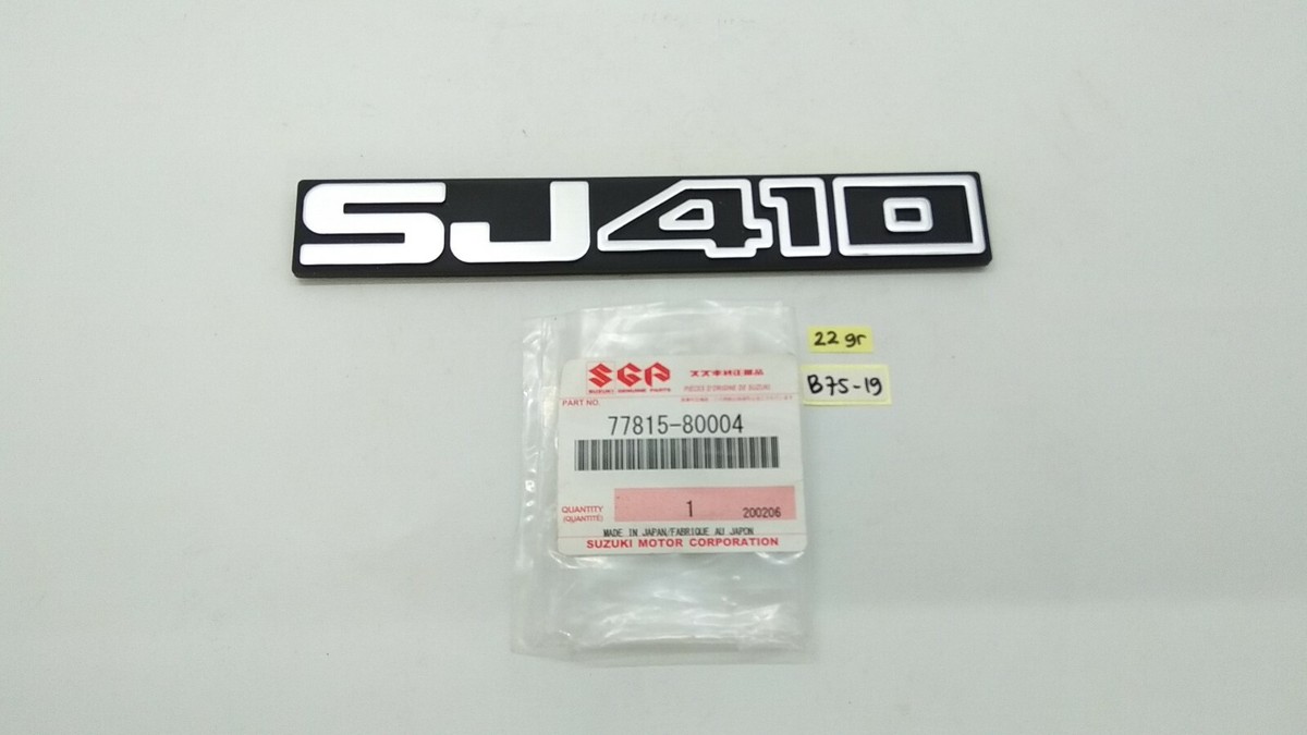 2x of Suzuki JIMNY Sj410 Fender Emblem for sale online | eBay