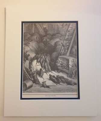 DORE The League of the Rats (1984 Fables Print Reproduction)