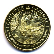 46 PADIRAC Gouffre, Barques sur le lac de pluie, 2026, Monnaie de Paris