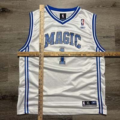 Vintage 2000s Reebok Tracy McGrady Orlando Magic Away Jersey Youth
