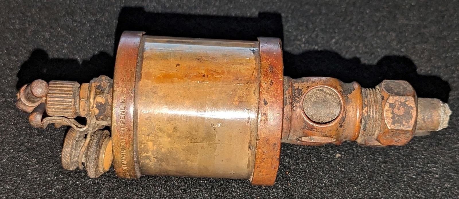 Hit Miss Gas Engine Dual Port Oiler Brass LAVIGNE MFG Co. eBay