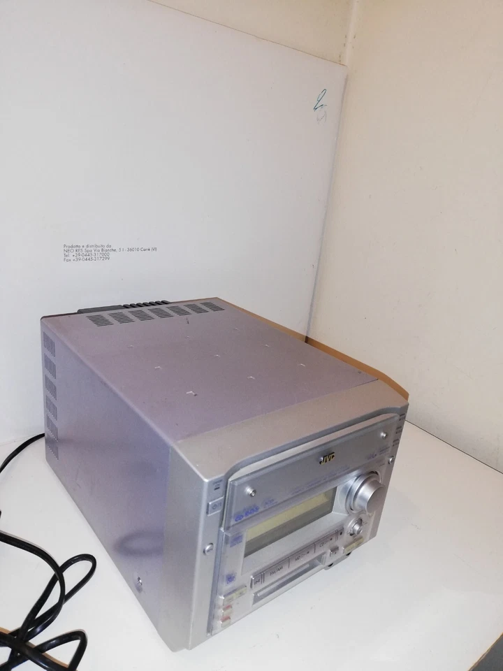 JVC COMPACT COMPONENT MD SYSTEM MX-S6MDR TUNER LECTEUR 3 CD MINIDISC FONCTIONNE - Image 2 of 4