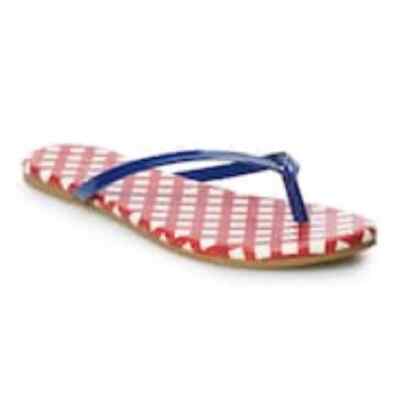 lc lauren conrad honey women's thong flip flops