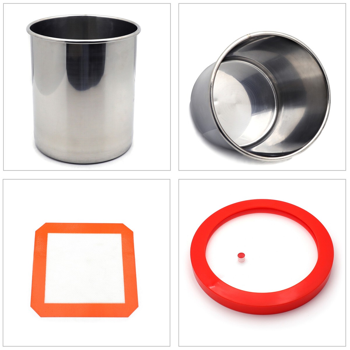 Kit Dégazage Silicone Chambre à Vide 3 Gallons - Pompe 3CFM 1/4 HP - HTTMT, Neuf
