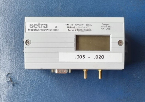 SETRA 26710R1WD2ED9CD PRESSURE TRANSDUCER (R6S2.3) - 第 1/4 張圖片