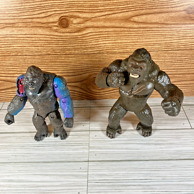 Playmates Godzilla vs Kong Monsterverse Rampage Action Figures Lot