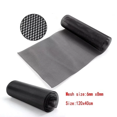 Universal Honeycomb Mesh Black Car Bumper Grill Net Vent Racing Grille UK - Image 1 of 4