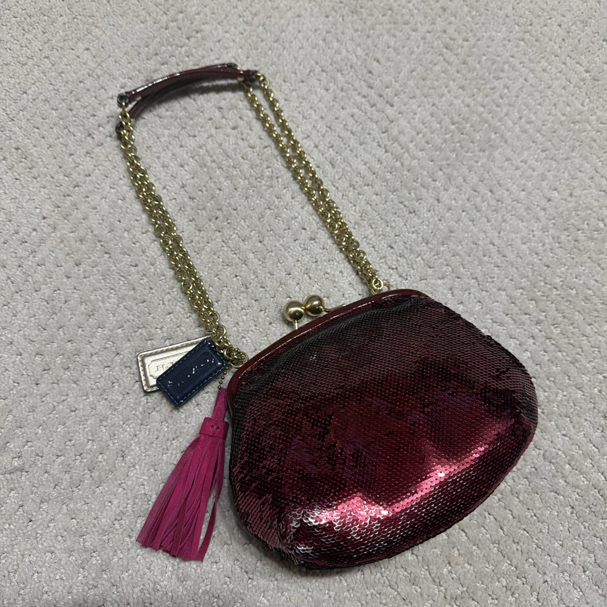 Coach Sequin Red Bags & Handbags for Women for sale - eBay