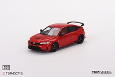 TSM TSM430715 1/43 Honda Civic Type R Rallye Red RHD 2023 Resin Model Car New