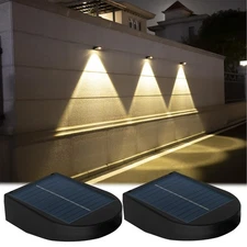 Mrzxy Solar Lights Outdoor Waterproof for Mailbox and House Numbers, 3000K Wa...