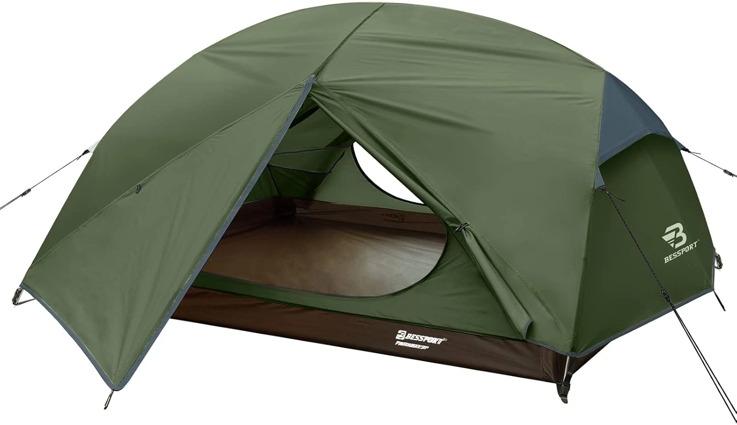 Lightweight 2-3 Person Waterproof Camping Tent, Easy Setup for All Seasons