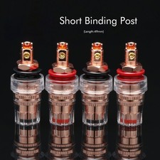 4PC Audiophile Pure Copper Binding Post Speak...