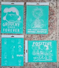 NIP Chalk Couture Transfers ~ CHOICE ~ Peanuts exclusives ~ Sizes A & B