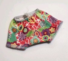 BARBIE SHORTS COLORFUL SPRING ABSTRACT FLORAL SHORT FASHION CUTE DOLL CLOTHES