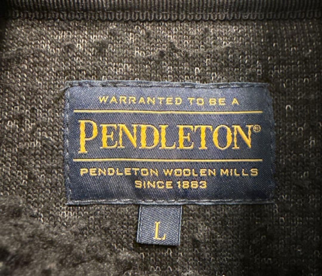 Pendleton Fleece Jacket L Native Pattern Warm Coz… - image 3