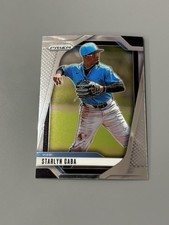 2025 Panini Prizm #19 Starlyn Caba Miami Marlins