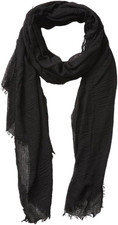 Fashion Cotton Blend Solid Scarf Long Lightweight Travel Shawl 70x35 Inch