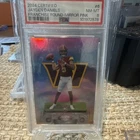 2024 Panini Certified Mirror Pink Jayden Daniels #6 Rookie PSA 8  /199