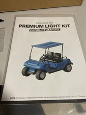 LED Lighting Kit, 12V Headlight Tail Light Kit for Club Car DS Golf Cart 1993 