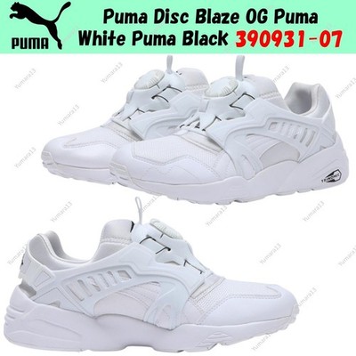 Puma Disc Blaze OG Puma White Puma Black 390931-07 Men's Size