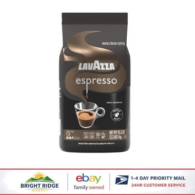 Espresso Italiano Whole Bean Coffee, 2.2 lb Bag, Medium Roast with Sweet Finish