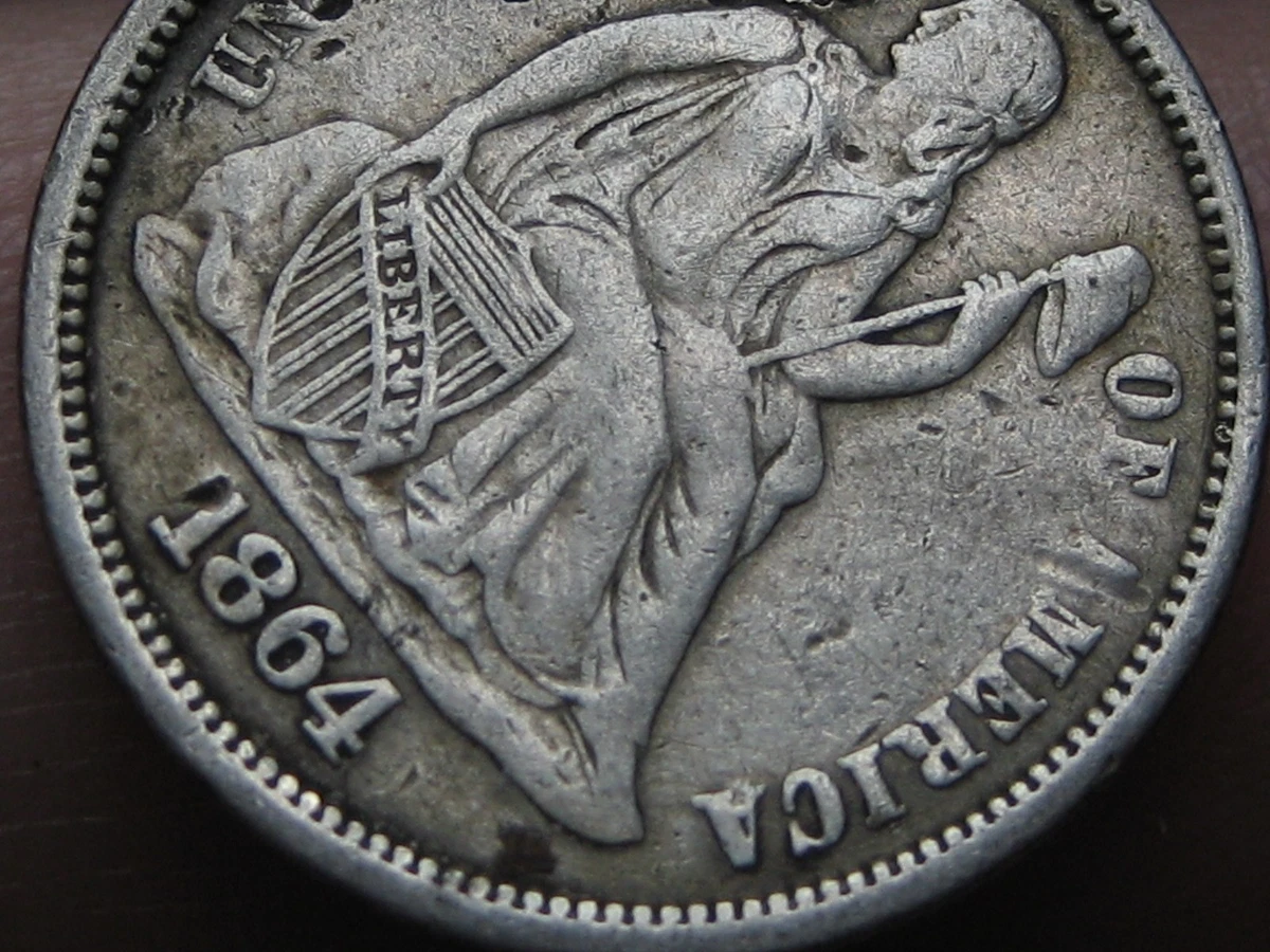 Circulated 1864 Year Seated Liberty Dimes (1837-1891) for sale | eBay