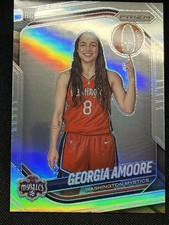 2025 Panini Prizm Georgia Amoore Silver Prizm No. 140 RC Rookie Mystics 🔥🔥