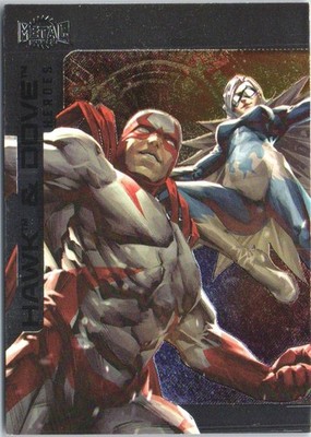 2025 Skybox Metal Universe Batman #43 Hawk & Dove
