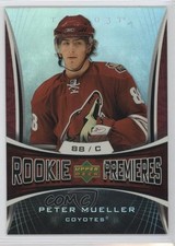 2007-08 Upper Deck Trilogy Rookie Premieres /999 Peter Mueller #169 ac1
