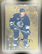 1998-99 In The Game Be a Player Signature Series Brad May Gold Auto