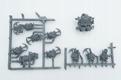 Warhammer Battle for Skull Pass Dwarf Miners & Pony Cart Plastik Set