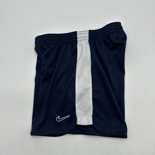 Nike Dri-Fit Athletic Shorts Youth Boys M Blue & White Logo .#29396 - Picture 10 of 12