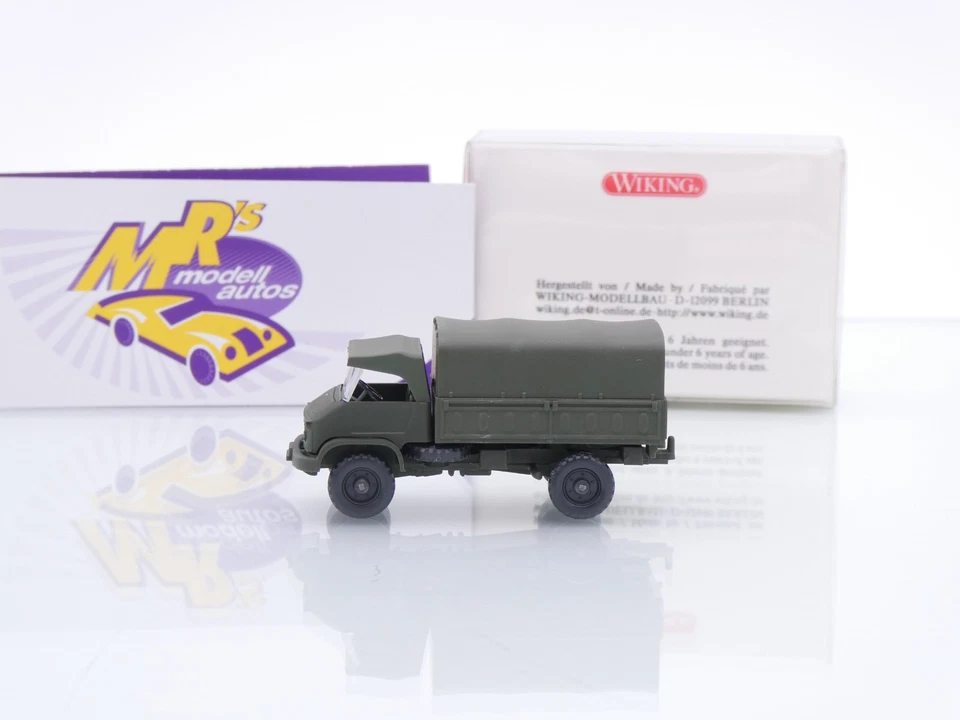 Wiking 695 02 # Unimog 404 S in olivegrün der " Bundeswehr " 1:87 ab 4,99 € - Bild 2 von 4