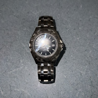 Pulsar 100m V732 - X133 Water Resistant Watch 41mm To Crown Black Dial