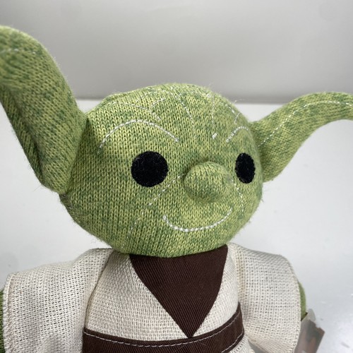 Disney Parks Jedi Yoda Knit Plush Star Wars Galaxy’s Edge Small 9” New - Bild 4 von 6