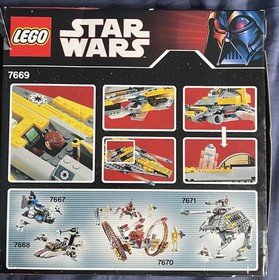 LEGO Star Wars 7669 Anakin Skywalker Jedi Starfighter 