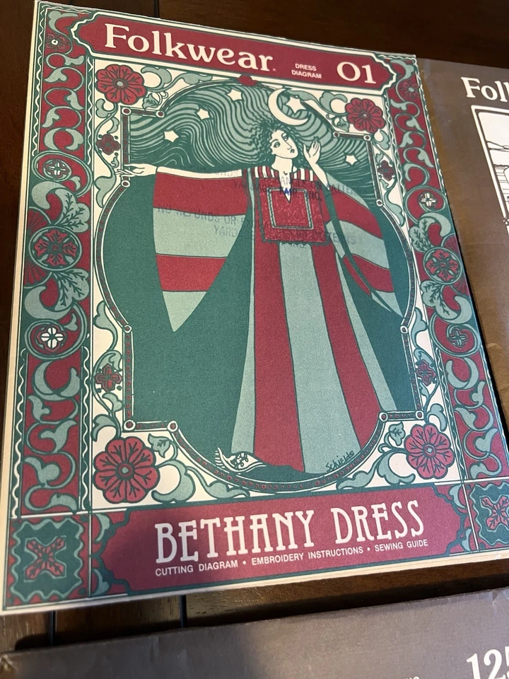 Lote De 8 Patrones Étnicos Vintage Folkwear 01 121 124 125 126 127 128 130 Geniales Foto 2 de 4