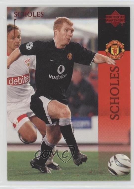 2003 Upper Deck Manchester United Paul Scholes #18