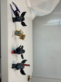LEGO Chima Minifigure Lot Eris Razar Rizzo Razcal + Manuals for 70000 70003